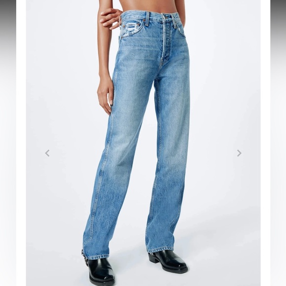 RE/DONE 90'S HIGH RISE LOOSE - RIGID - Picture 6 of 9